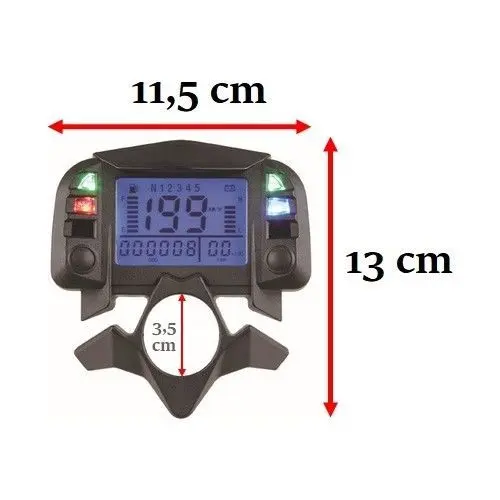 KM Saati Dijital — ASYA RX 250 (Türkiye)