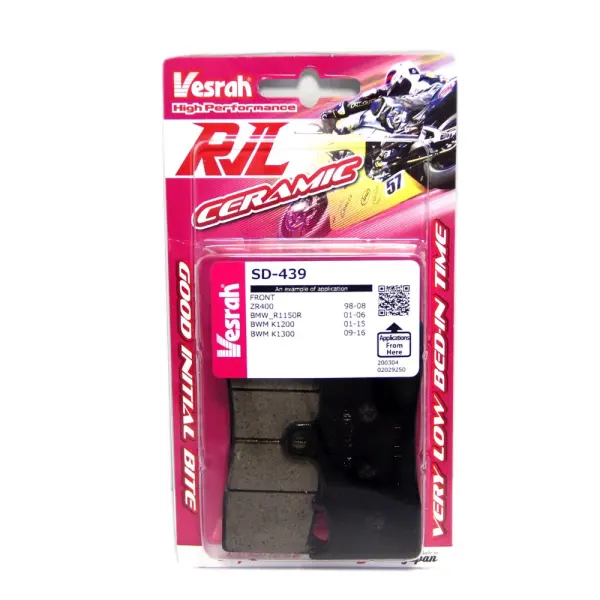 BMW R 850 R Vesrah Seramik Fren Balatası SD — Disk Balata (Türkiye)