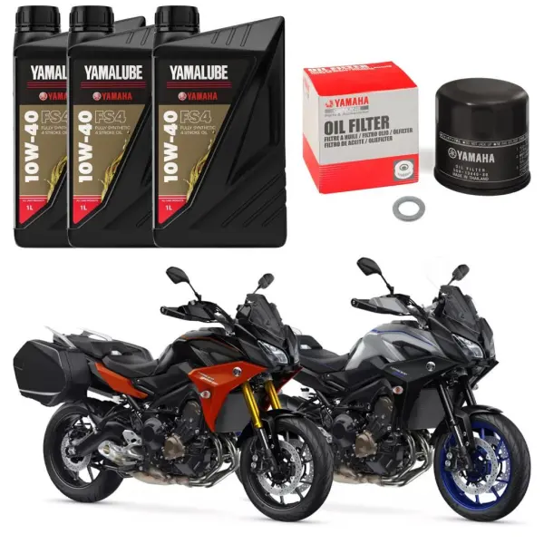 Yamaha Tracer 900 Yağ Bakımı Seti — Yağlar ve Filtreler (Türkiye)